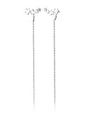 Sterling Silver Tassel Trend Threader Earrings-Earrings-Krush Kandy, Women's Online Fashion Boutique Located in Phoenix, Arizona (Scottsdale Area)