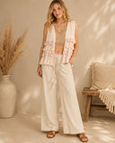 Ruffle Knit Cardigan