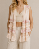 Ruffle Knit Cardigan