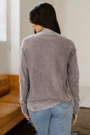 Rustic Charm Patchwork Cardigan