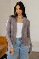 Rustic Charm Patchwork Cardigan
