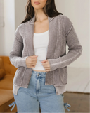 Rustic Charm Patchwork Cardigan