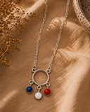 Liberty Circle Charm Necklace S.No 12