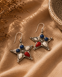 Freedom Star Drop Earrings S.No 14