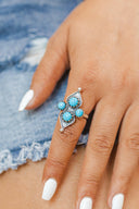 Lucky Turquoise Ring-Statement Rings-Rae Collective, Women's Online Fashion Boutique Located in Phoenix, Arizona (Scottsdale Area)