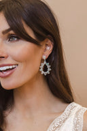 Eternal Bloom Teardrop Stone Earrings-Earrings-Krush Kandy, Women's Online Fashion Boutique Located in Phoenix, Arizona (Scottsdale Area)