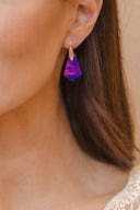 Iconic Slab Sterling Silver Earrings-Earrings-Krush Kandy, Women's Online Fashion Boutique Located in Phoenix, Arizona (Scottsdale Area)