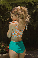 Citrus Two Piece Swimsuit-Swimwear-Krush Kandy, Women's Online Fashion Boutique Located in Phoenix, Arizona (Scottsdale Area)
