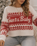 Santa Baby Cozy Christmas Sweater