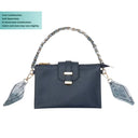 Coastal Chic Scarf Chain Bag Strap – Blue Mist Luxe