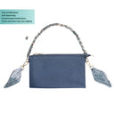 Coastal Chic Scarf Chain Bag Strap – Blue Mist Luxe