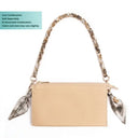 Neutral Luxe Scarf Chain Bag Strap – Taupe Multi Chic