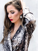 You're A Babe Snakeskin Bodysuit-Bodysuits-Krush Kandy, Women's Online Fashion Boutique Located in Phoenix, Arizona (Scottsdale Area)