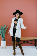 Cable Knit Button Cardigan-Cardigans-Krush Kandy, Women's Online Fashion Boutique Located in Phoenix, Arizona (Scottsdale Area)