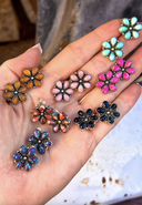 Mini Daisy Earrings MADE TO ORDER-Stud Earrings-Rae Collective, Women's Online Fashion Boutique Located in Phoenix, Arizona (Scottsdale Area)