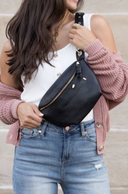 Luxe Convertible Sling Belt Bum Bag-Purses & Bags-Rae Collective, Women's Online Fashion Boutique Located in Phoenix, Arizona (Scottsdale Area)