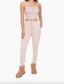 Mono B Brushed Jogger Lounge Pants-Joggers-Krush Kandy, Women's Online Fashion Boutique Located in Phoenix, Arizona (Scottsdale Area)