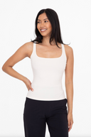S-3X Mono B Square Neck Every Day Tank-Tanks-Rae Collective, Women's Online Fashion Boutique Located in Phoenix, Arizona (Scottsdale Area)