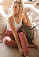 Niki Biki Trend Setter V Neck Ribbed Crop Top-Tanks-Rae Collective, Women's Online Fashion Boutique Located in Phoenix, Arizona (Scottsdale Area)