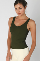 NIKIBIKI Ribbed Long Tank-Tanks-Rae Collective, Women's Online Fashion Boutique Located in Phoenix, Arizona (Scottsdale Area)