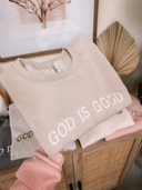 God Is Good Graphic Sweater-Graphic Tees-Krush Kandy, Women's Online Fashion Boutique Located in Phoenix, Arizona (Scottsdale Area)