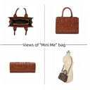 Avery 2-in-1 Floral Embossed Tote Set-Purses & Bags-Rae Collective, Women's Online Fashion Boutique Located in Phoenix, Arizona (Scottsdale Area)