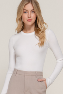 Luxe Ribbed Long Sleeve Crew Sweater-Tops-Krush Kandy, Women's Online Fashion Boutique Located in Phoenix, Arizona (Scottsdale Area)