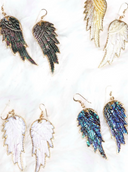 Abalone Wing Necklace-Chain Necklaces-Rae Collective, Women's Online Fashion Boutique Located in Phoenix, Arizona (Scottsdale Area)