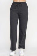 Fleece Straight Leg Joggers-Joggers-Rae Collective, Women's Online Fashion Boutique Located in Phoenix, Arizona (Scottsdale Area)