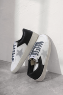 McKenzie Star Sneaker Black and White-Sneakers-Rae Collective, Women's Online Fashion Boutique Located in Phoenix, Arizona (Scottsdale Area)