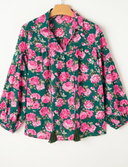 Wildrose Tassel Tie Floral Top-Tops-Rae Collective, Women's Online Fashion Boutique Located in Phoenix, Arizona (Scottsdale Area)
