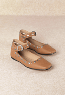 Mystic Mary Jane Studded Ballet Flat-Flats-Rae Collective, Women's Online Fashion Boutique Located in Phoenix, Arizona (Scottsdale Area)
