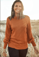 Rust Classic Crewneck Sweater