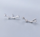 925 Sterling Silver CZ Constellation Stud Earrings-Earrings-Krush Kandy, Women's Online Fashion Boutique Located in Phoenix, Arizona (Scottsdale Area)