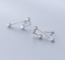 925 Sterling Silver CZ Constellation Stud Earrings-Earrings-Rae Collective, Women's Online Fashion Boutique Located in Phoenix, Arizona (Scottsdale Area)