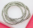 Uptown Rhodium Ball Bracelet-Bracelets-Rae Collective, Women's Online Fashion Boutique Located in Phoenix, Arizona (Scottsdale Area)