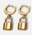 Locks of Love Huggie Earring-Earrings-Krush Kandy, Women's Online Fashion Boutique Located in Phoenix, Arizona (Scottsdale Area)