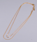 The Cutest Everyday Double Chain Gold Necklace-Necklaces-Rae Collective, Women's Online Fashion Boutique Located in Phoenix, Arizona (Scottsdale Area)
