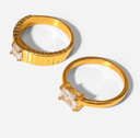 Center of Attention Band Ring-Krush Kandy, Women's Online Fashion Boutique Located in Phoenix, Arizona (Scottsdale Area)