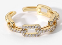 CZ Get The Party Started Band Ring-Krush Kandy, Women's Online Fashion Boutique Located in Phoenix, Arizona (Scottsdale Area)