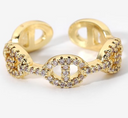 CZ Crystal Pig Nose Ring-Krush Kandy, Women's Online Fashion Boutique Located in Phoenix, Arizona (Scottsdale Area)