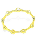 Enchant Me Dainty Crystal Eternity Ring | Gold or Silver-Rings-Rae Collective, Women's Online Fashion Boutique Located in Phoenix, Arizona (Scottsdale Area)