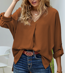 My Priority V Neck Shirt | S-2X, 10 Colors-Short Sleeve Tops-Krush Kandy, Women's Online Fashion Boutique Located in Phoenix, Arizona (Scottsdale Area)