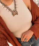 Horseshoe Blossom Desert Pearl Necklace MADE TO ORDER-Squash Blossom Necklaces-Krush Kandy, Women's Online Fashion Boutique Located in Phoenix, Arizona (Scottsdale Area)