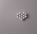 Pixelated Heart Cluster Ring-Cluster Rings-Rae Collective, Women's Online Fashion Boutique Located in Phoenix, Arizona (Scottsdale Area)