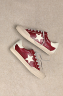 Sadie Star Sneakers, Red-Sneakers-Rae Collective, Women's Online Fashion Boutique Located in Phoenix, Arizona (Scottsdale Area)