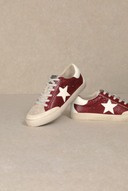 Sadie Star Sneakers, Red-Sneakers-Rae Collective, Women's Online Fashion Boutique Located in Phoenix, Arizona (Scottsdale Area)