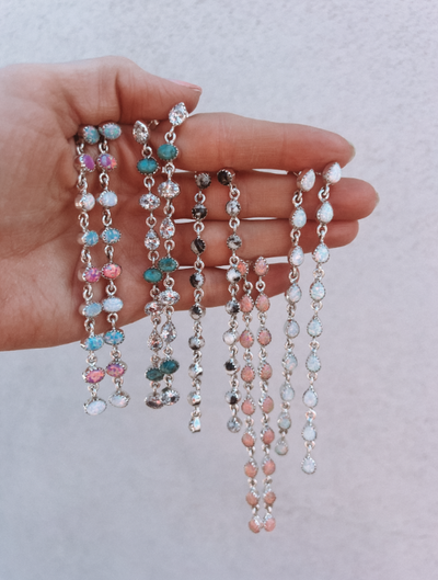 NEW String Em Up Dangle Earrrings MADE TO ORDER