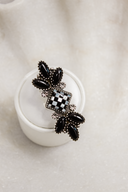 Petal & Stone Checkered Cluster-Cluster Rings-Rae Collective, Women's Online Fashion Boutique Located in Phoenix, Arizona (Scottsdale Area)