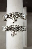 Southern Belle Bow Cuff-Chain Bracelets-Rae Collective, Women's Online Fashion Boutique Located in Phoenix, Arizona (Scottsdale Area)